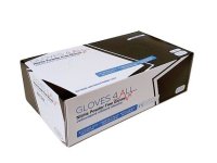 Rukavice nitril M bílé 100ks nepudrované